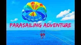 Flying Above the Maldives 🪂🌊 | Parasailing Experience✨😍