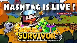 🔴LIVE ! Let's play SURVIVOUR.io 💥 | HashTag is live #livestream #survivor