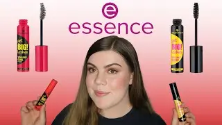 Essence Get Big! Lashes Mascara Battle! Volume Boost vs. Volume Curl (Reviews & Wear Tests)