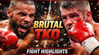 Chris Eubank Jr DESTROYS Liam Smith | Brutal TKO Finish 🔥 Full Fight Highlights HD