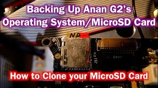 Резервное копирование операционной системы Anan G2 | Как создать резервную копию/клонировать карту MicroSD