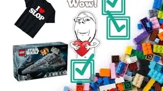 Penniless buffoon rants about Lego star destroyer slop but actually with editing now