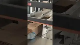Fully automatic baling machine, saving time and effort #cartonboxmachinery #cartonpackfactory #box