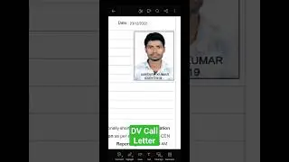 DV Call letter | Dv call letter Chennai zone Level 5 | #result #ntpc #rrbntpc #motivation #shorts