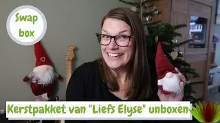Het ontvangen kerstpakket van Liefs Elyse uitpakken I swapbox kerst 2021 I Puur Jorieke