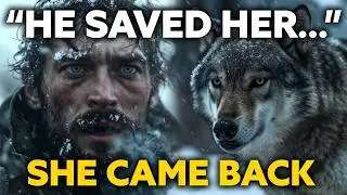 He Saved a Pregnant Wolf in a Blizzard | A Fictional Story of Kindness Returned
