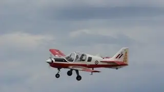 Scottish Aviation Bulldog @ Dunsfold Wings & Wheels 2014 (HD)