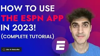 How to Use the ESPN App in 2023! (Complete Tutorial)