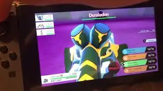 Shiny G-max Duraludon raid den