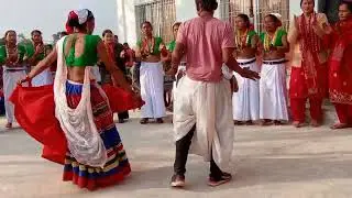 डङ्गौरा थारु झुमरा नाच 2079/09/29पडाव
