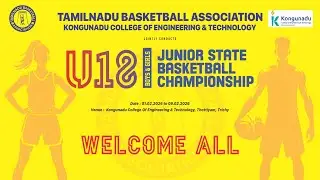 Finals &Closing Ceremony - BOYS I TNBA - U-18 State Junior Championship 2026