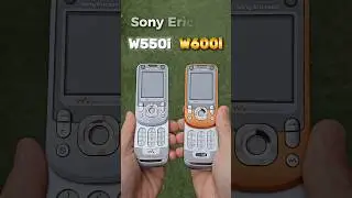 W550 or W600? Can You Even Tell the Difference? #sonyericsson #walkman #nostalgia