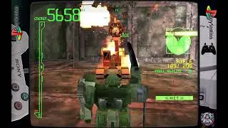 Armored Core 1-  DuckStation GAMEPLAY 2024 - 2K / 60 FPS - PS1 EMULATOR