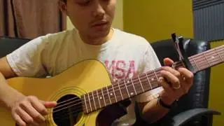 စောဝင်းလွင်- နေ့ရက်တွေအတွက်, guitar solo tutorial (ေန႔ရက္ေတြအတြက္)