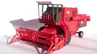 Bizon Super GPM 1:25 paper model