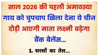 मौनी अमावस्या पर बिना किसी को बताएं गाय को खिला दें ये चीज फिर देखो चमत्कार | Mauni amavasya 2026 |