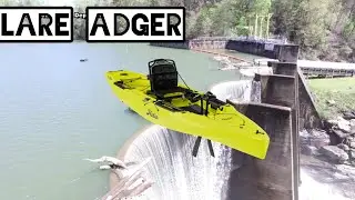 lake adger kayak fishing