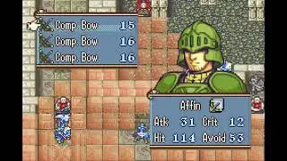 Fire Emblem: The Sacred Stones - Lazergling's patch - Lagdou Ruins 6