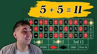 Умная система игры в рулетку на 2 дюжины с джекпотом.
