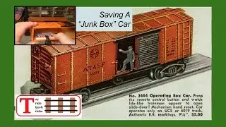 Peek-A-Boo! Lionel 3464 Operating Boxcars [And Saving A 