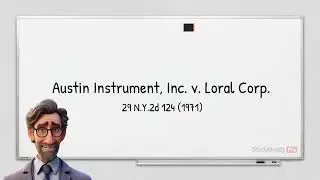 Austin Instrument, Inc. v. Loral Corp. | Explained and Summarized