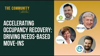 Accelerating Occupancy Recovery  Driving Needs Based Move ins    Senior Living Innovation Forum