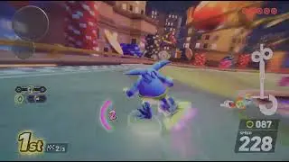 Big Vs Jet Sonic Racing: CrossWorlds Gamplay
