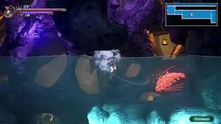 Bloodstained ROTN: Skiping to Forbidden Underground Waterway using hikari sword