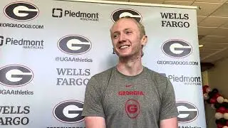 Georgia guard Blue Cain talks settling in as a freshman, what he brings to the Bulldogs