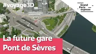 La future gare Pont de S&egrave;vres