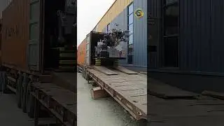 12 Ton Spider Crane | Remote-Controlled Self-Loading into 40HC Container