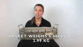 Heavy-Duty Expanded Metal Basket