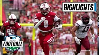 New Mexico St. at Wisconsin | Highlights | Big Ten Football | Sept. 17, 2022