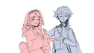 [IDENTITY V SPEED PAINT] Let's draw Annie and Aesop♡