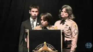 Police funeral for slain officers