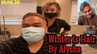 Vlog 36: Winter Is Hair| By Alysha| Yobmik Me Smile Vlogs