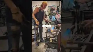 Glass blowing Artist skill work ideas