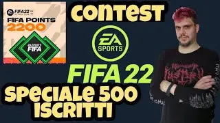 SPECIALE 500 ISCRITTI - CONTEST 2200 FIFA POINTS PER LE DUE FORMAZIONI PIU' PARTICOLARI