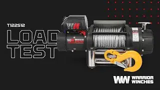 Warrior Winches: T1000 T120S12 Winch Load Test