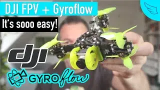 DJI FPV (DJI air unit &Caddy Vista), not the drone!) + Gyroflow - the perfect couple!