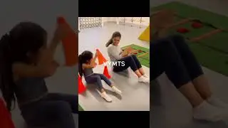 Sreeja Konidela mega daughter and her daughter Naviskha playing in their new child gaming center