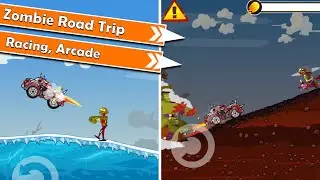 Zombie Road Trip - Noob vs Pro 🦝 | Similar game to Earn To Die [05/2022]
