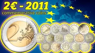 2 Euro 2011 - Commemorative coins - value, mintage, rare - coin overview (big video)