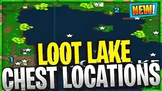 Search Chests in Loot Lake - ALL CHEST LOCATIONS WEEK 2 CHALLENGES // FORTNITE BATTLE ROYALE
