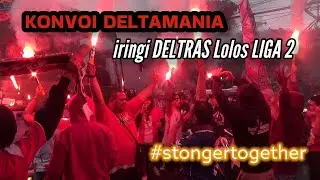 LOLOS LIGA 2, DELTAMANIA SAMBUT PUNGGAWA DELTRAS, SIDOARJO MEMBARA