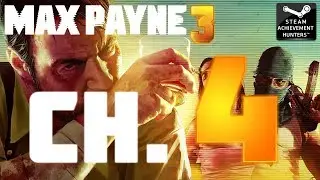 Max Payne 3 Achievements | Chapter 4 | All Golden Gun Parts & Clue Locations