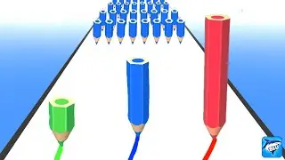 Color Pencil Run, Flag Painters, Ant Runner - 999 App in MAX STAGE