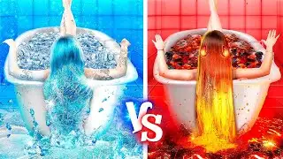Fille de Feu contre Fille d'Eau ! J'ai Et&eacute; Adopt&eacute;e par une Famille Milliardaire