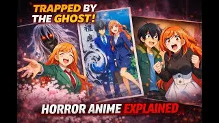 The Ghost Trapped Them Inside the Elevator 😱 | Horror Anime Explained in Hindi