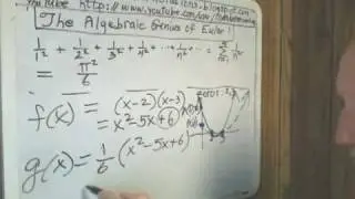 Pi-Squared Over 6 and the Algebraic Genius of Euler - Part I